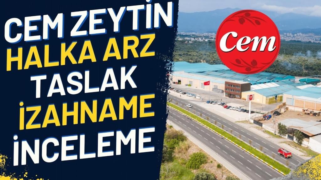 Cem Zeytin Halka Arzı: Katılım Endeksi Uygun mu?