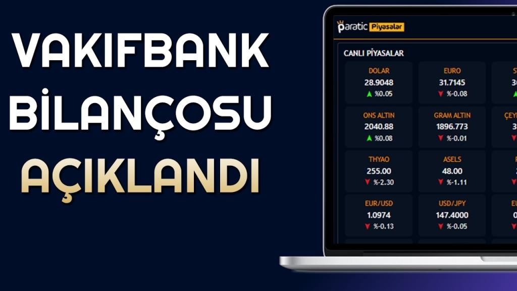 Vakıfbank Hisseleri İçin Yeni Hedef Fiyat: ,74 Prim Potansiyeli