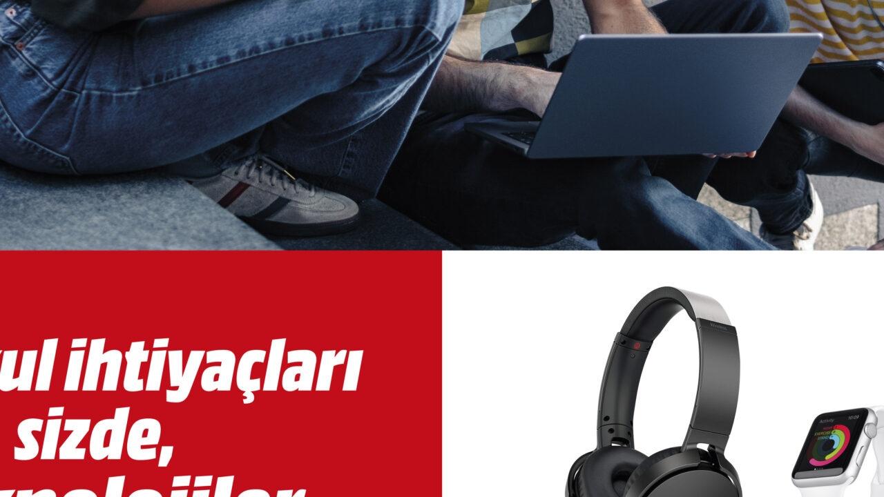 4 Günlük MediaMarkt Okula Dönüş Kampanyası Başlıyor! İndirimli Ürünler