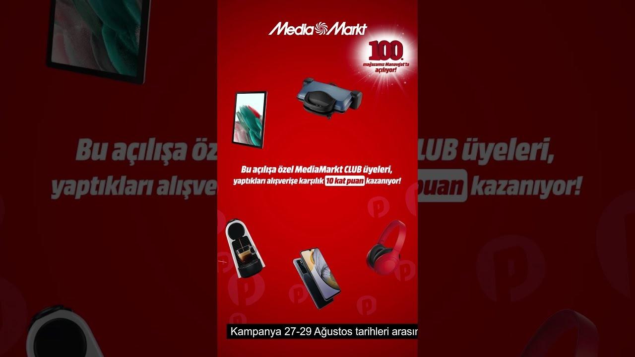 MediaMarkt 100. Mağazasını Açıyor: Manavgat’ta Teknoloji Şöleni Başlıyor