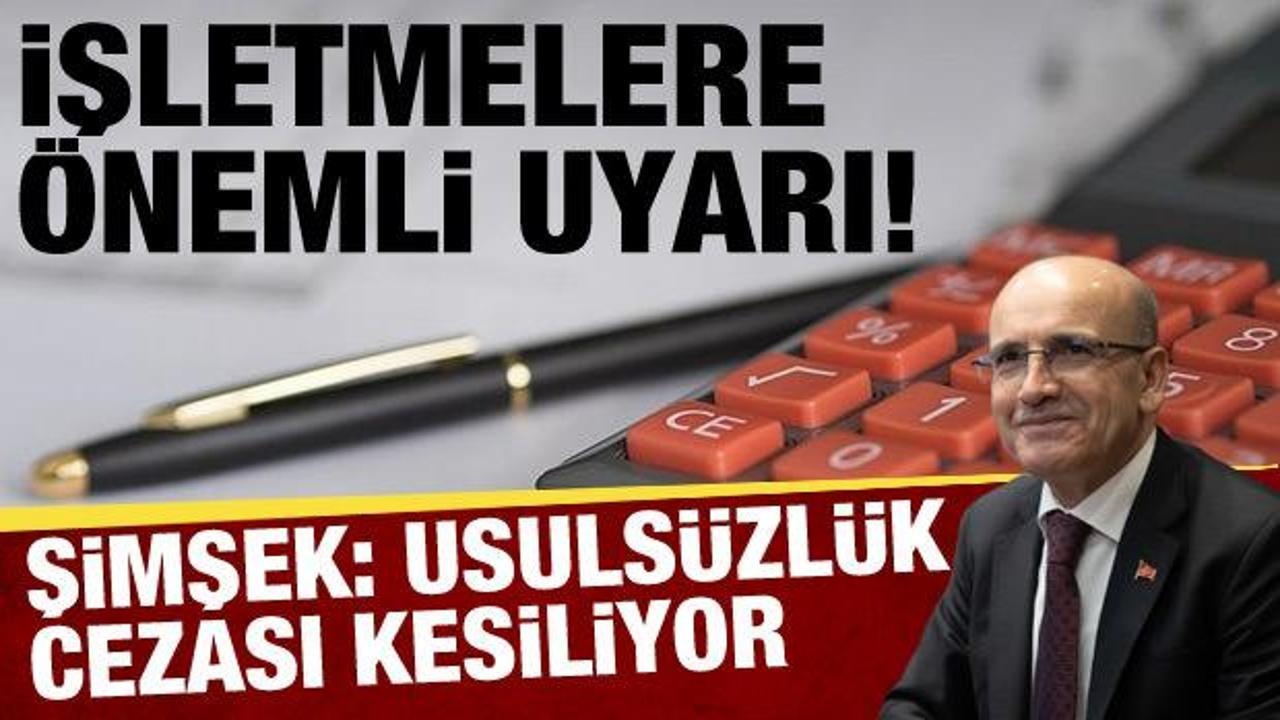 Kartla Ödeme Kabul Etmeyen İşletmelere 1 Milyon TL Ceza: Şimşek'ten Uyarı