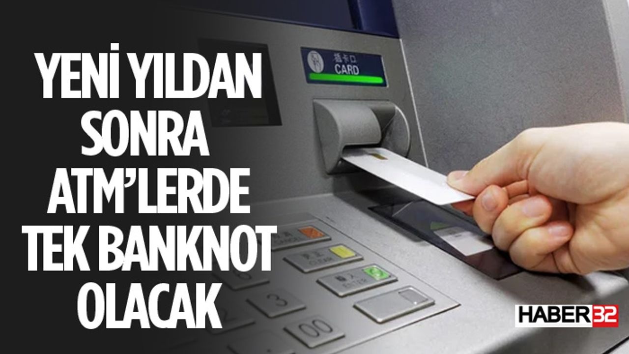 ATM'lerde 50 TL Banknot Sıkıntısı: Yeni Yıl Sadece 'O' ile Geliyor!