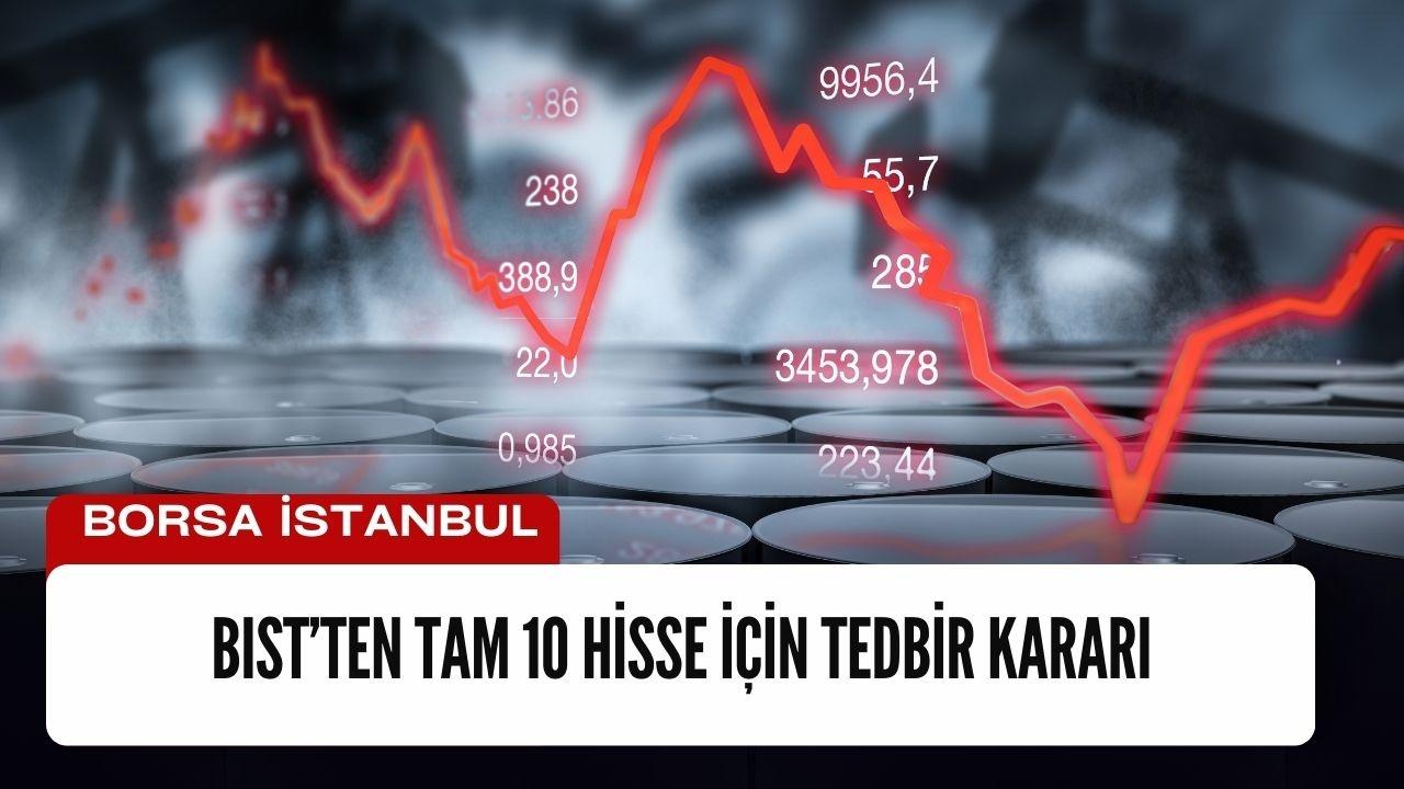 Borsa İstanbul'da 11 Hisseye 1 Aylık Tedbir: Kredili İşlemler Durduruldu