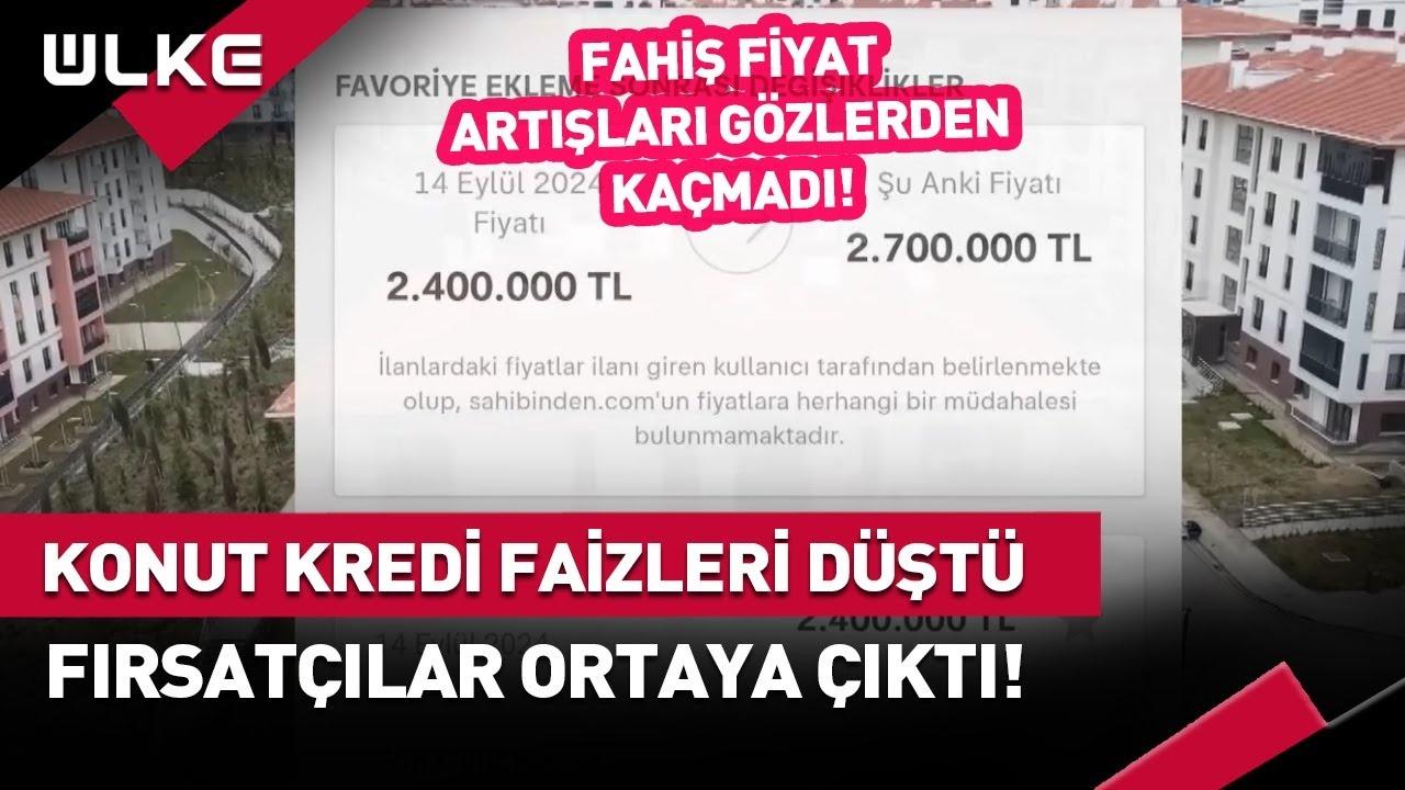 Konut Pazarı Canlandı! Faiz Düşüşüyle Fiyatlar Yüzde 30'a Çıktı, 1.4 Milyon TL'ye Dayandı