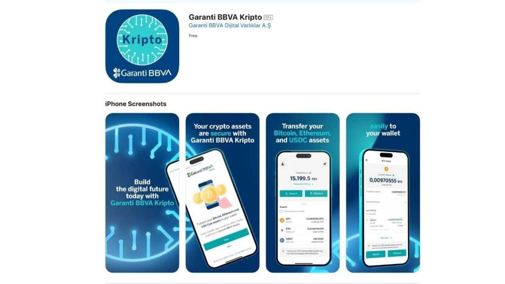 Garanti BBVA Kripto Uygulaması Çıktı: İşte Desteklenen Altcoin'ler!