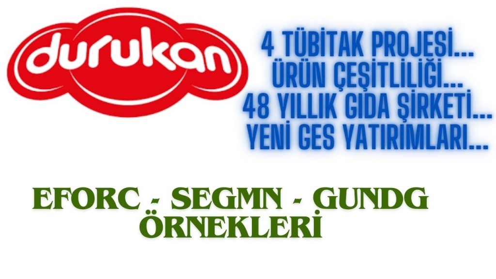 Durukan Şekerleme Halka Arzda 722 Milyon TL Hedefliyor