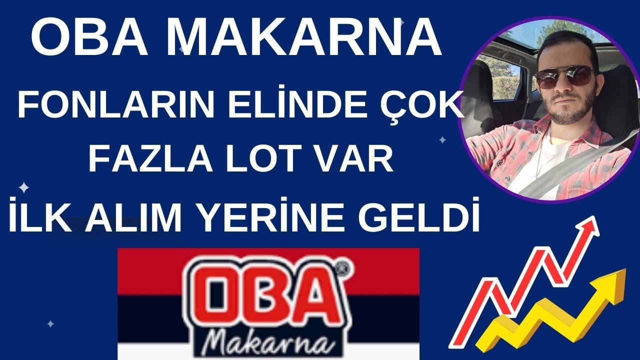 Oba Makarna, Patlamanın Ardından %2,09'luk Pay Geri Alımına Gidiyor