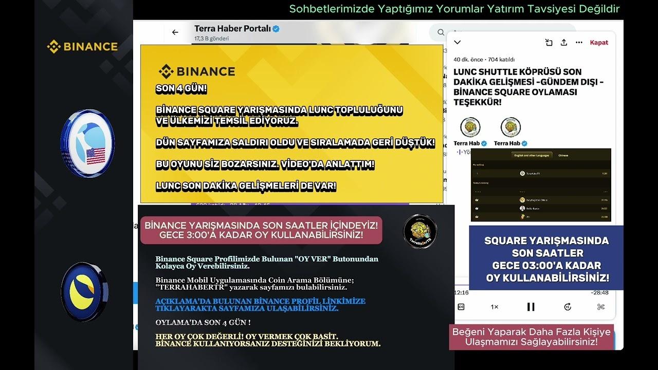 Binance, Terra Classic Ağ Yükseltmesini Destekliyor: 19.850.000 Blok Yüksekliğinde Kritik Güncelleme