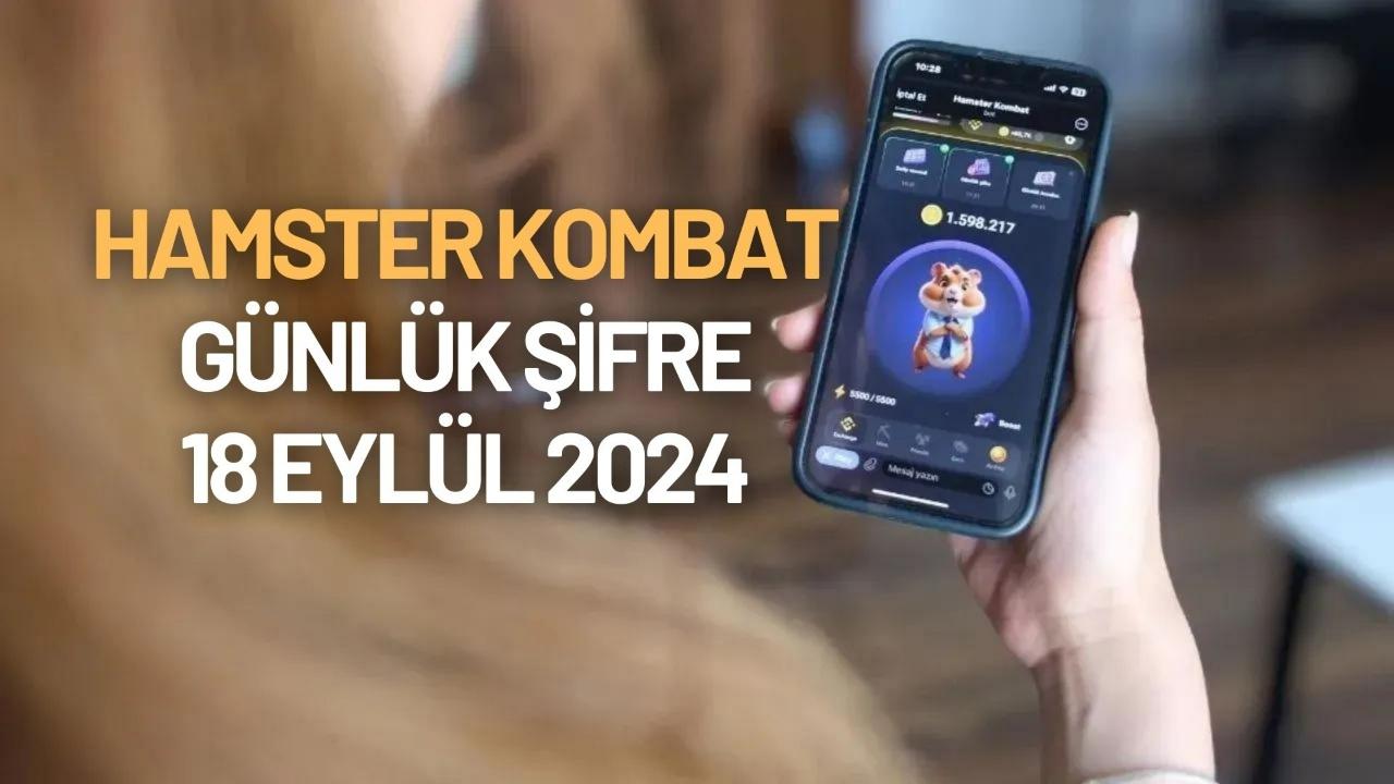 Hamster Kombat: 5 Milyon Coin Ödülü İçin 18 Eylül Günlük Kombo Kartları