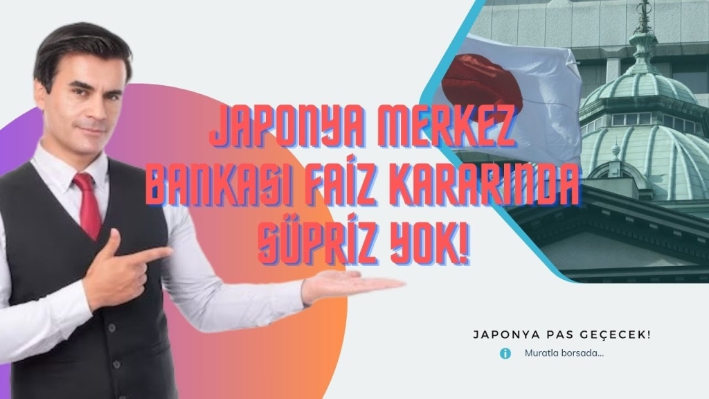 Japonya Merkez Bankası Faiz Oranlarını Sabit Tuttu: 0,25'te Beklenti Doğrultusunda