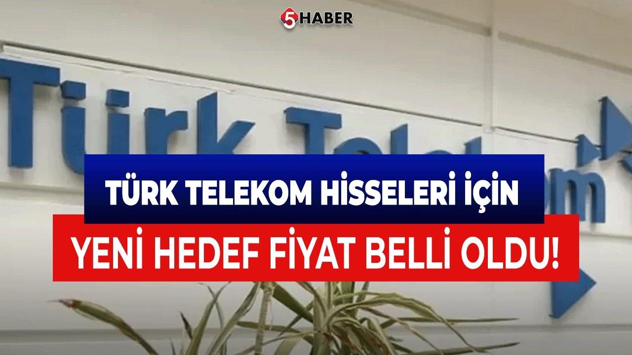 Türk Telekom Hisse Sendeği Hedef Fiyatları 2025'te 60 TL'nin Üzerinde! 6 Kurum Açıkladı!