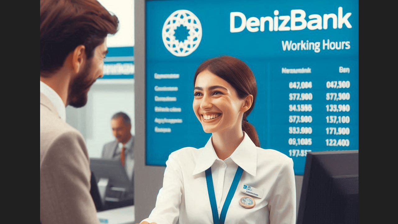 Denizbank çalışma saatleri