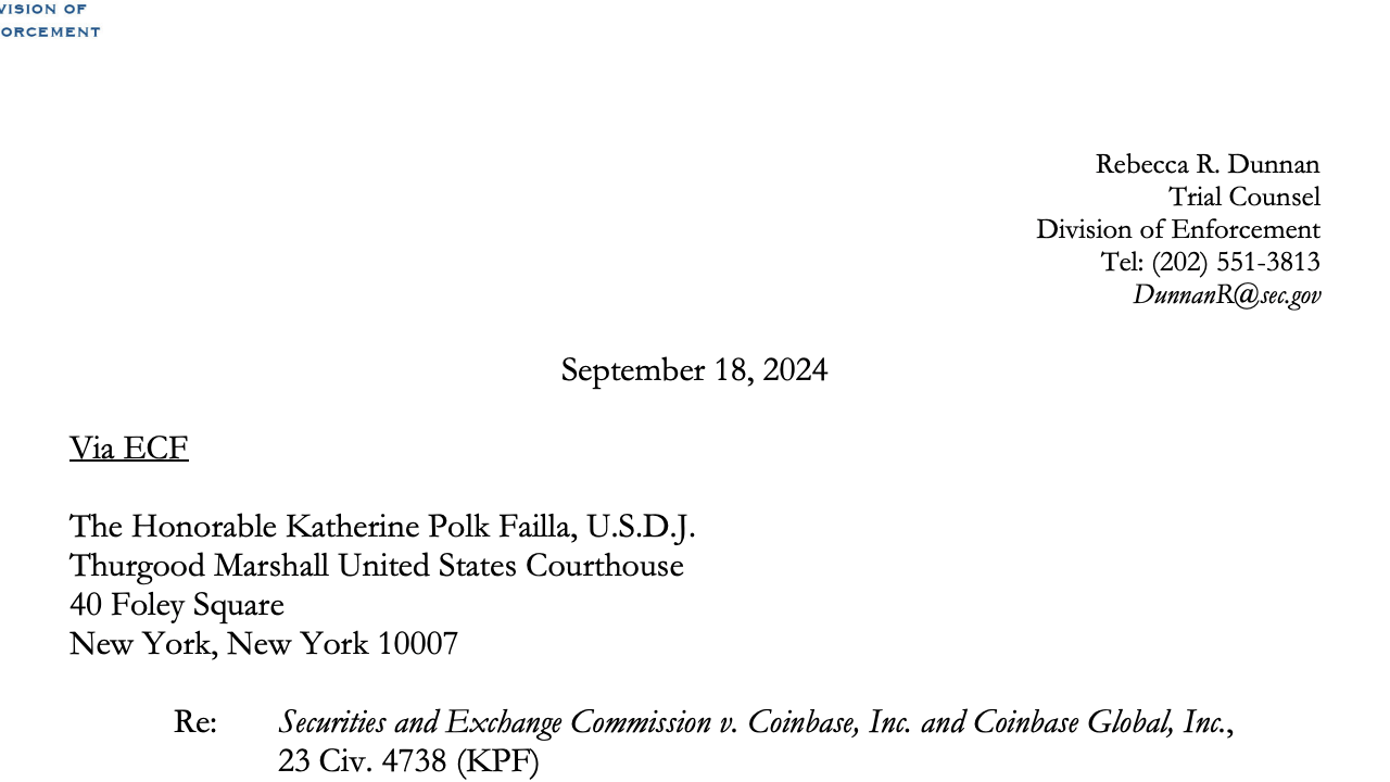 Coinbase, SEC'nin Kripto Kurallarına Karşı 1 Milyon Dolarlık Savaş Açtı