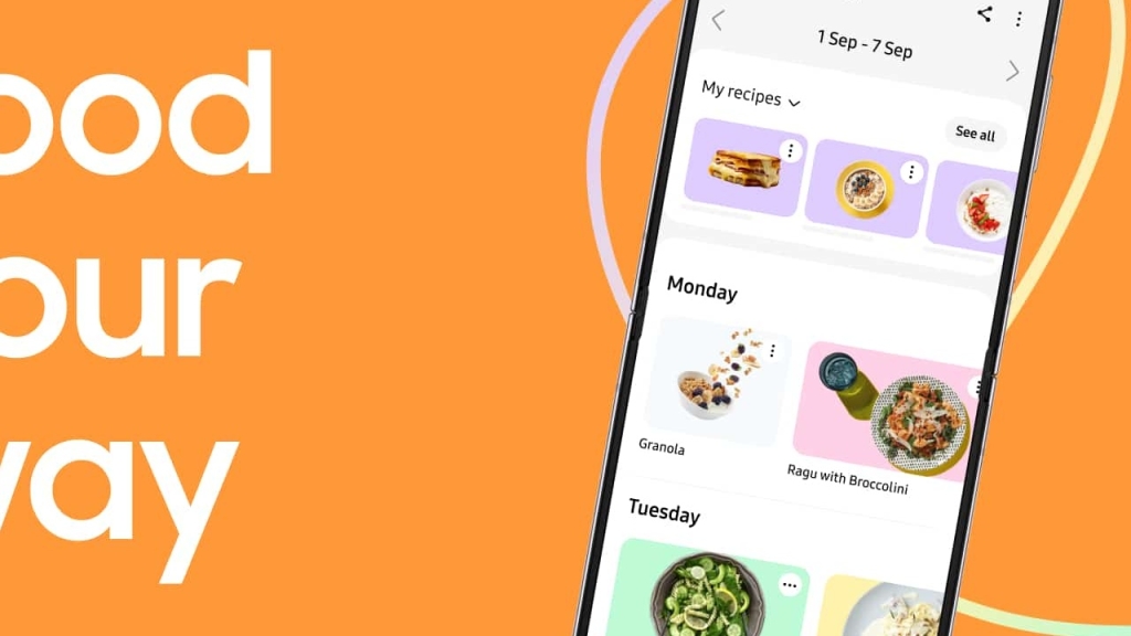 Samsung Food, IFA 2024'te 6 Milyon Kullanıcıyla Yeni Özellikleri Sunuyor