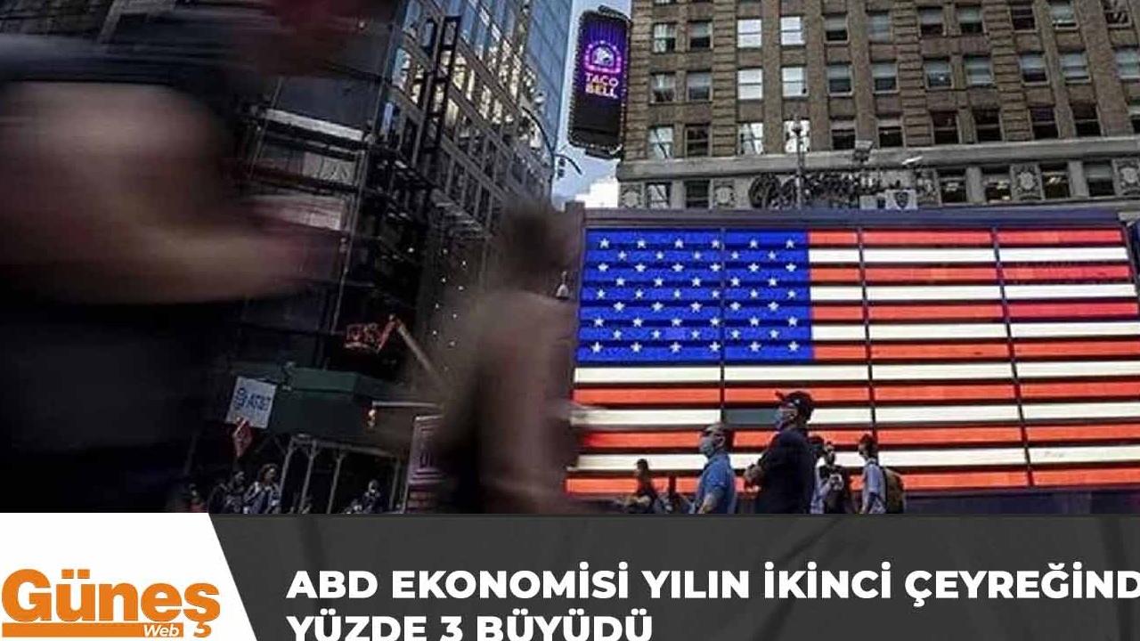 ABD Ekonomisi %3 Büyüdü: İkinci Çeyrekte Beklentiler Doğrulandı