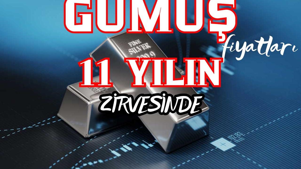 Gümüş Fiyatları 12 Yılın Zirvesinde: Yatırımcılar Gümüşe Akın Ediyor