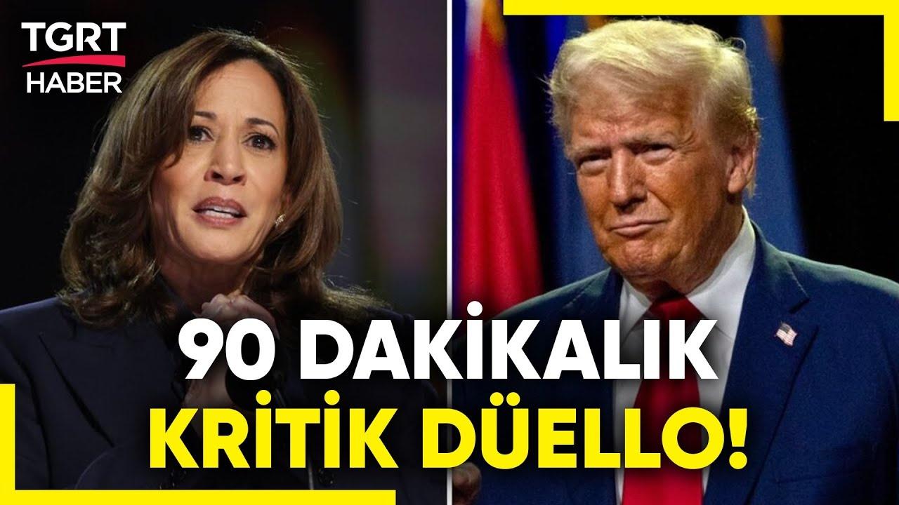 Trump ve Harris İlk Kez Karşı Karşıya: 5 Kasım'a Giden Yol Açılıyor