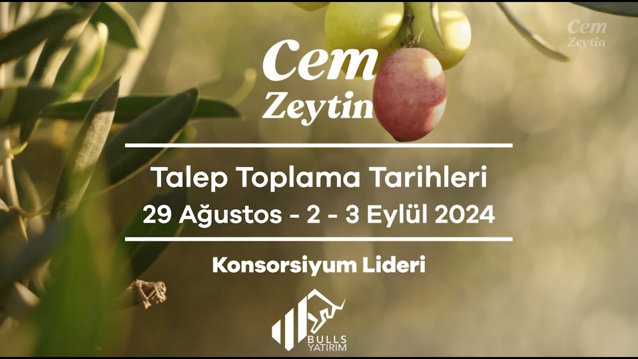 Cem Zeytin Halka Arzında 3,36 Kat Talep: Yatırımcılar Geleneksel Lezzete Güvendi