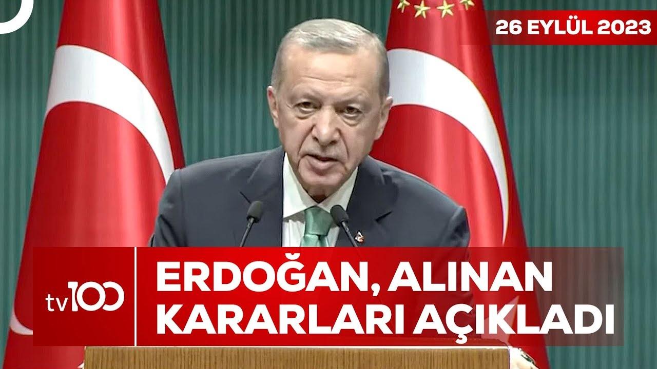 Erdoğan: Yeni Anayasa İçin Siyasi Partilere Çağrı - İlk 4 Madde Üzerinde Tartışmanın Faydası Yok