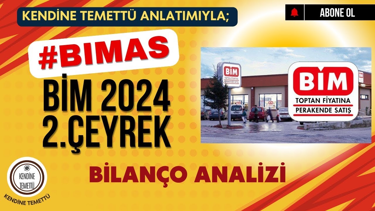 BİM 2. Çeyrekte 4.5 Milyar TL Kâr Açıkladı