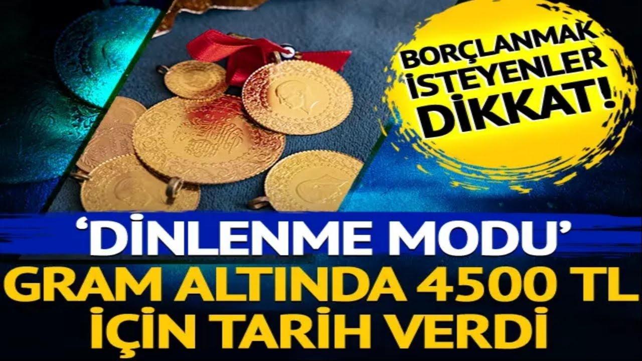 Gram Altın 4.500 TL'ye Ne Zaman Gelecek? Uzmanlardan Çarpıcı Tahmin!