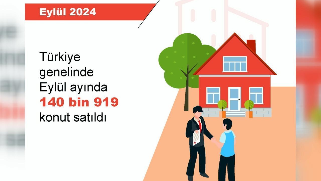 Konut Satışları Eylül'de Yükseldi: TÜİK Verileri