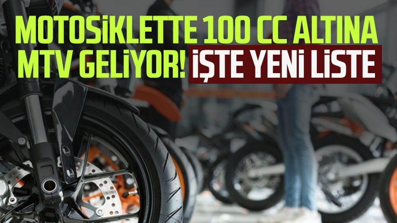 100 cc ve Altı Motosikletlere Vergi Geliyor: Ödenecek Tutarlar Açıklandı