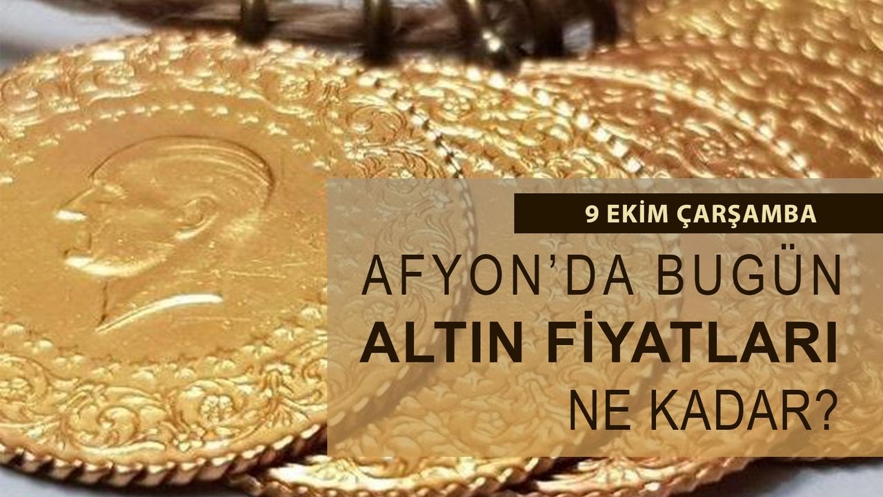 9 Ekim 2024 Altın Fiyatları: Gram Altın 2.881 TL'den Satılıyor