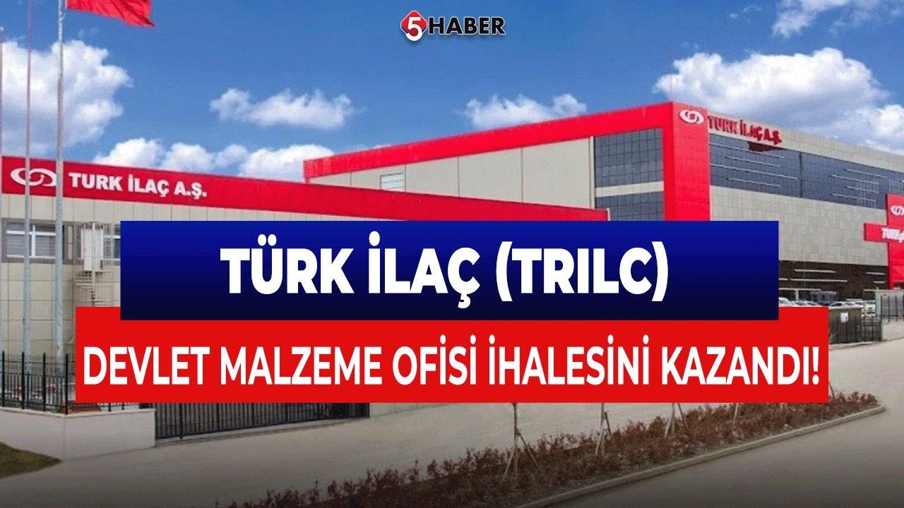 Türk İlaç, 56 Milyonluk İhale Kazandı!