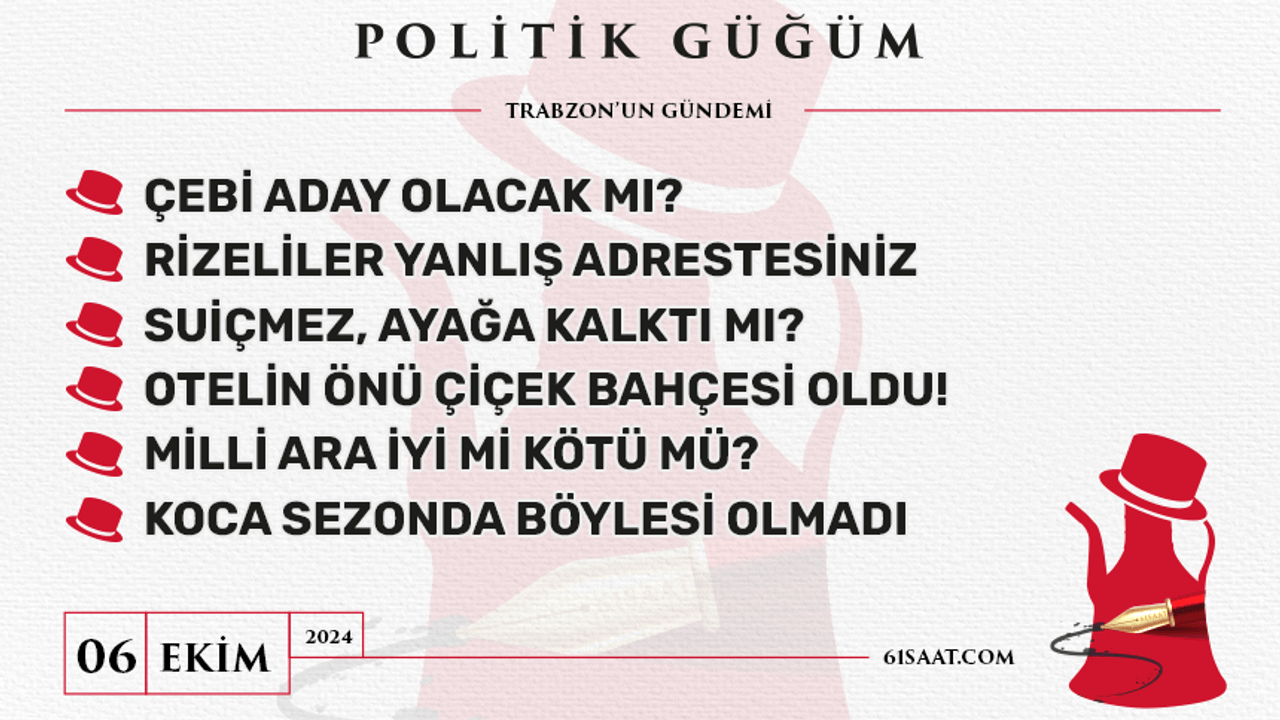 CHP Lideri Özgür Özel Yoğun Bir Gün Geçiriyor: 6 Ekim Gündemi