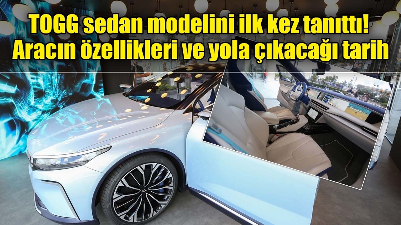 Togg'dan 600 Km Menzilli Sedan Model: T10F Piyasaya Çıkıyor