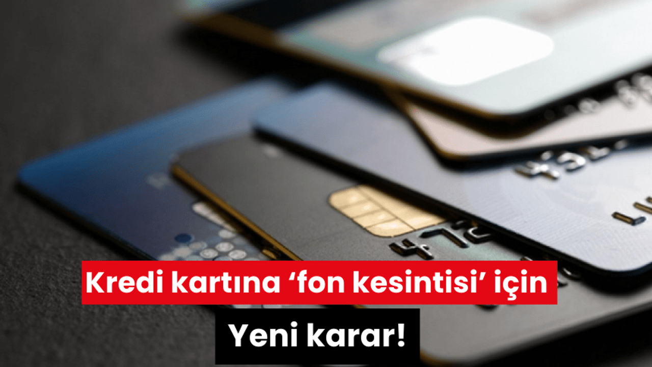 AK Parti, Kredi Kartlarından Fon Kesintisi Teklifini Geri Çekti