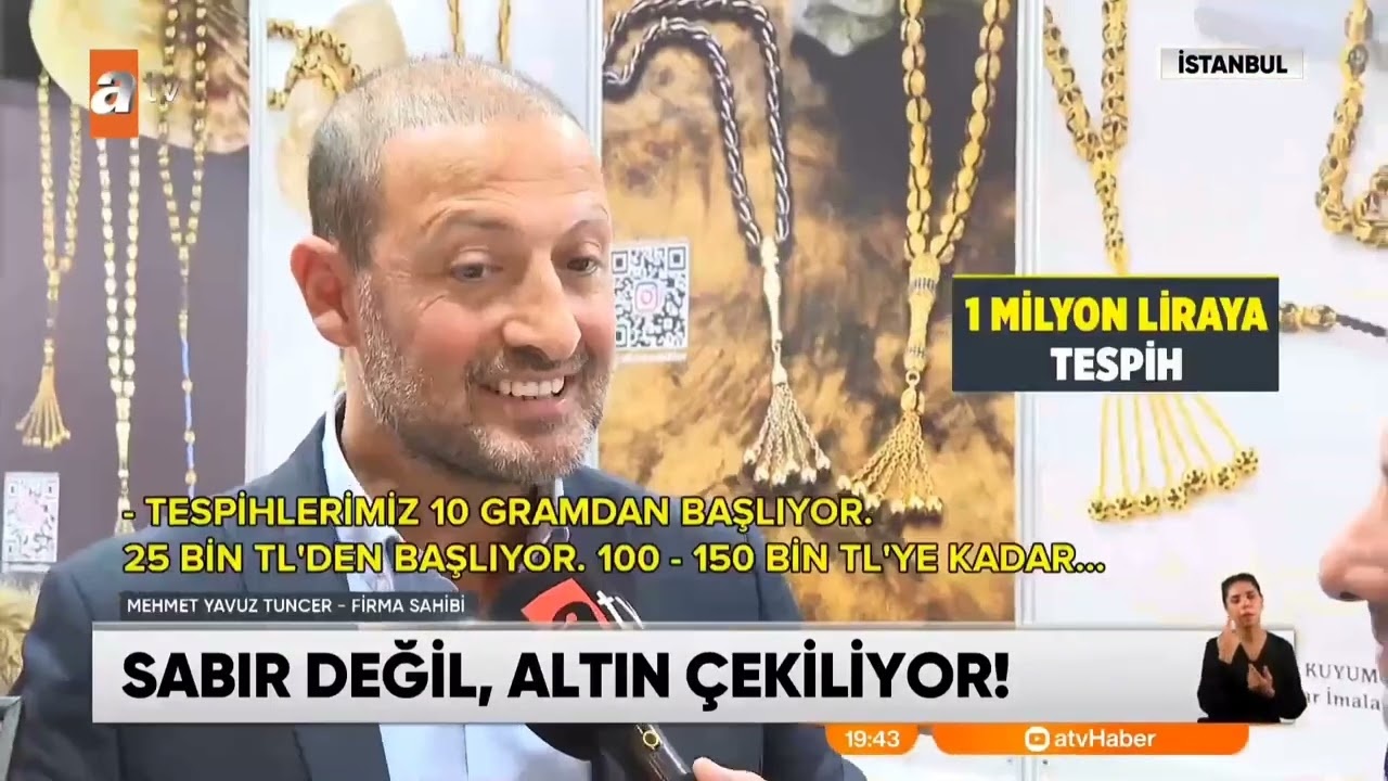 3 Milyon TL'lik Altın Biberon, 1 Milyon TL'lik Pırlanta Tespih: Lüks Ürünler Rekor Fiyatlarla Satıldı