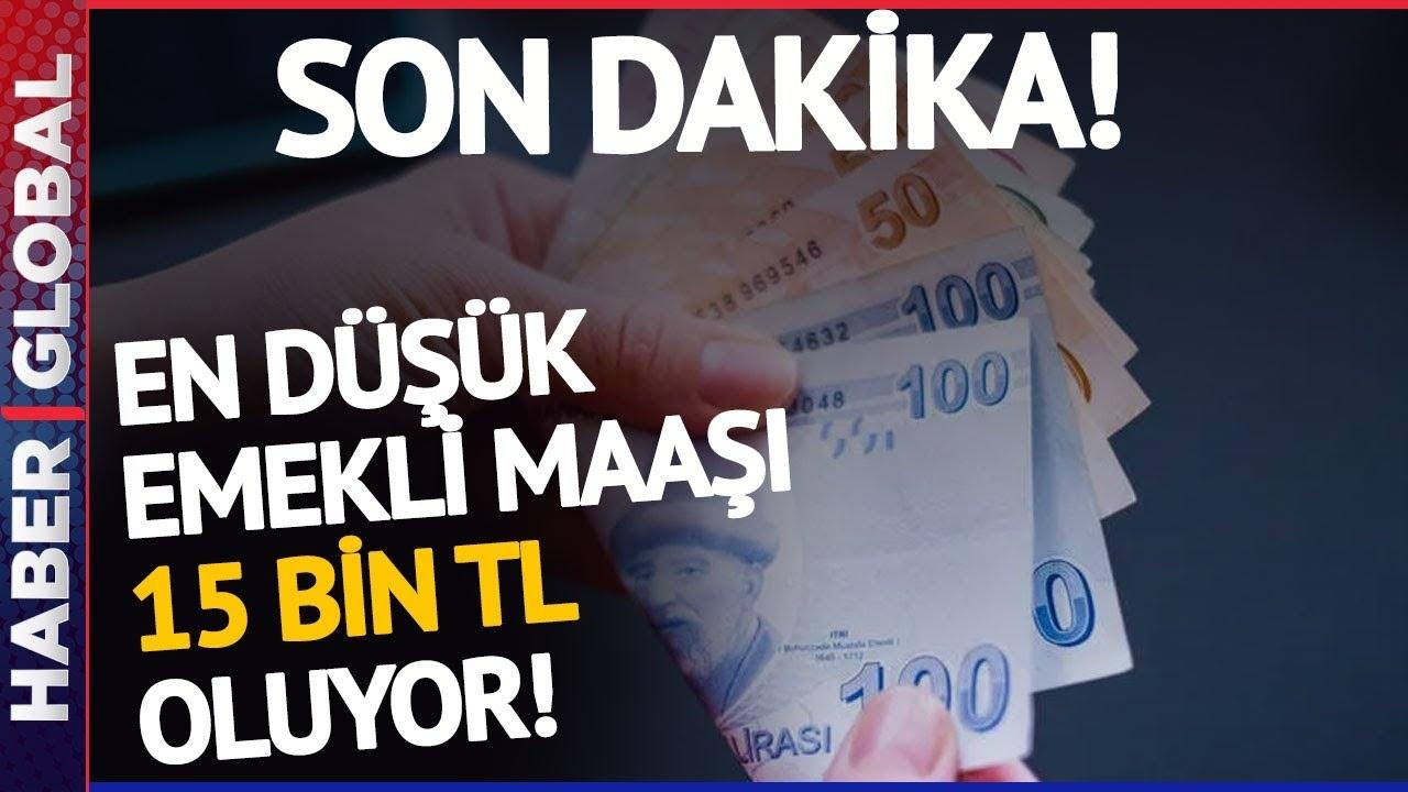 15 Bin TL'nin Üzerine Çıkacak mı? En Düşük Emekli Maaşı Ne Kadar Olacak?