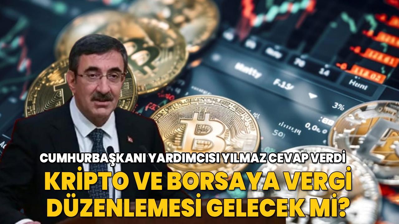 Borsa ve Kripto Vergisi Gündemden Düştü mü? Cevdet Yılmaz Açıkladı!