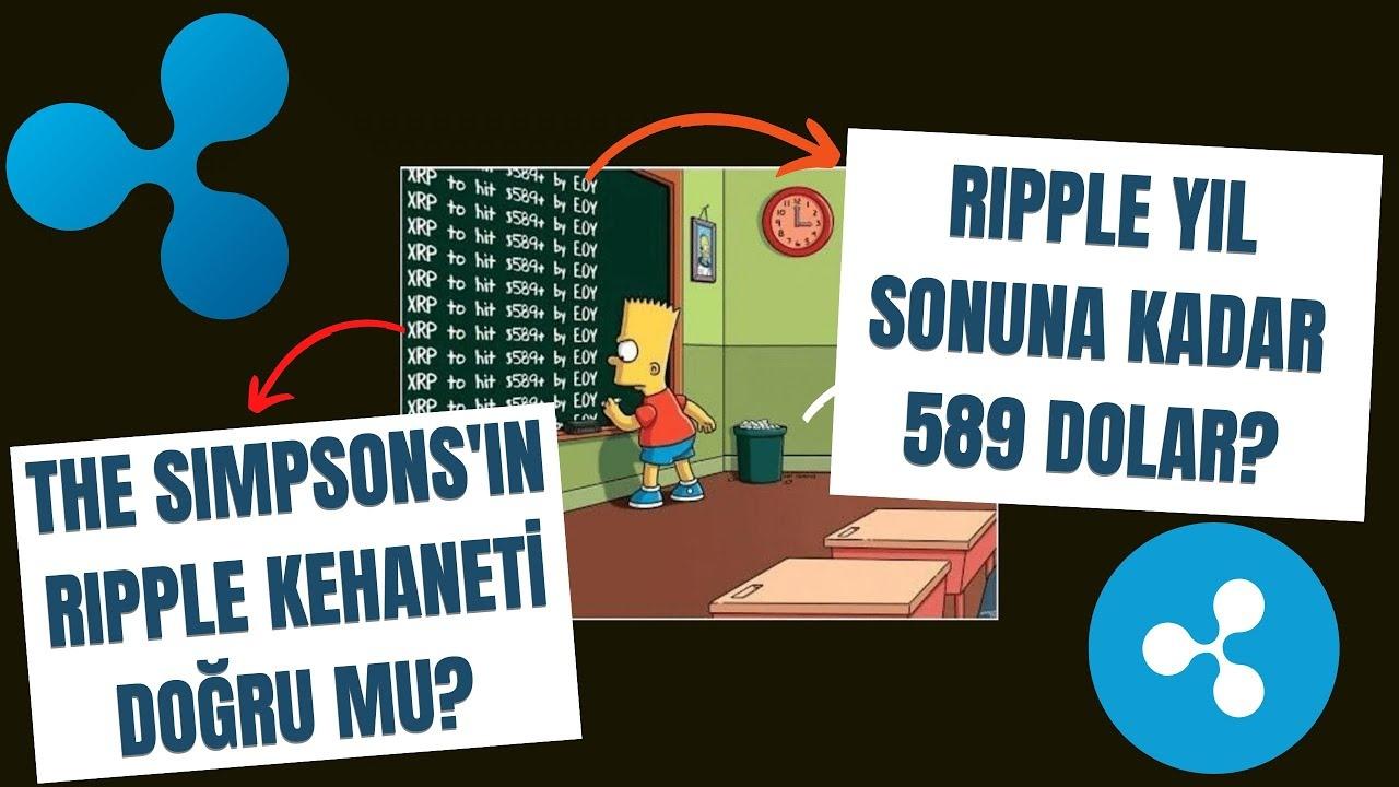 The Simpsons 589 Dolarlık XRP Tahmini: Gerçek mi?