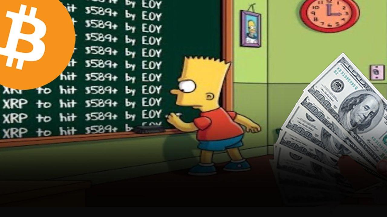 The Simpsons 589 Dolarlık XRP Tahmini: Gerçek mi?