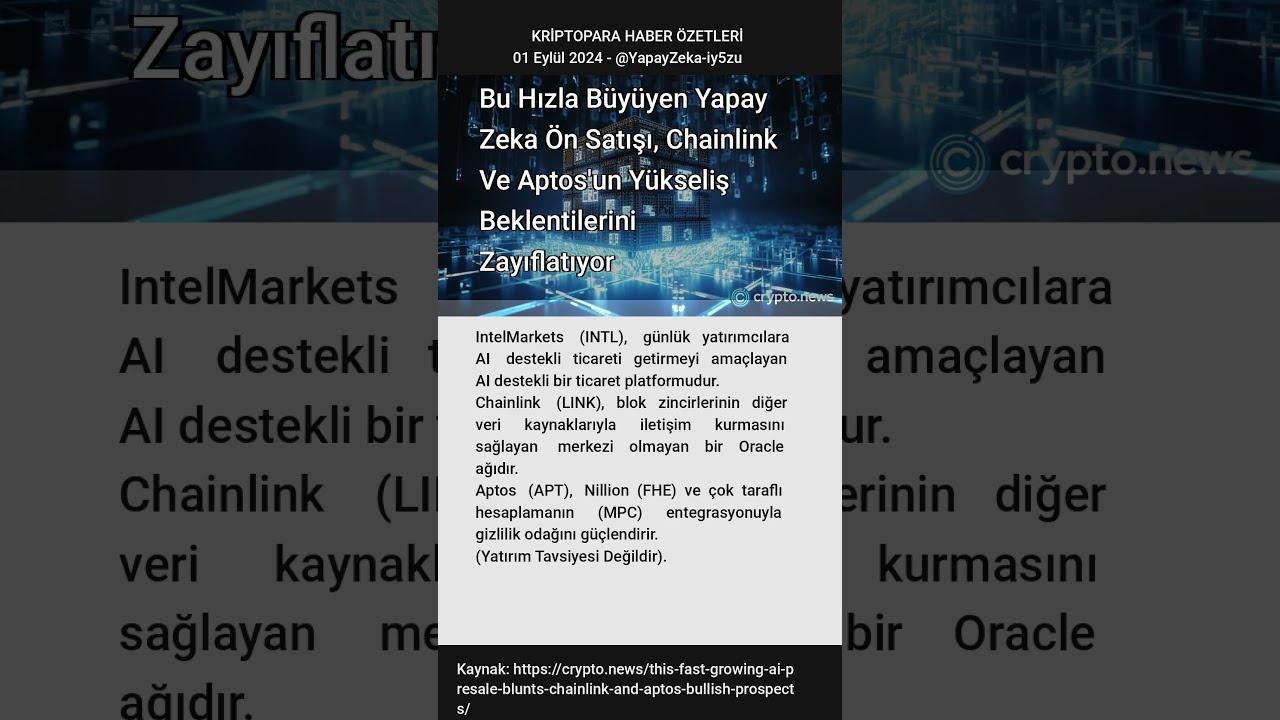 Aptos, Yapay Zeka Desteğiyle Move Dilini Geliştiriyor: APT Fiyatı %5,34 Artış Gösterdi