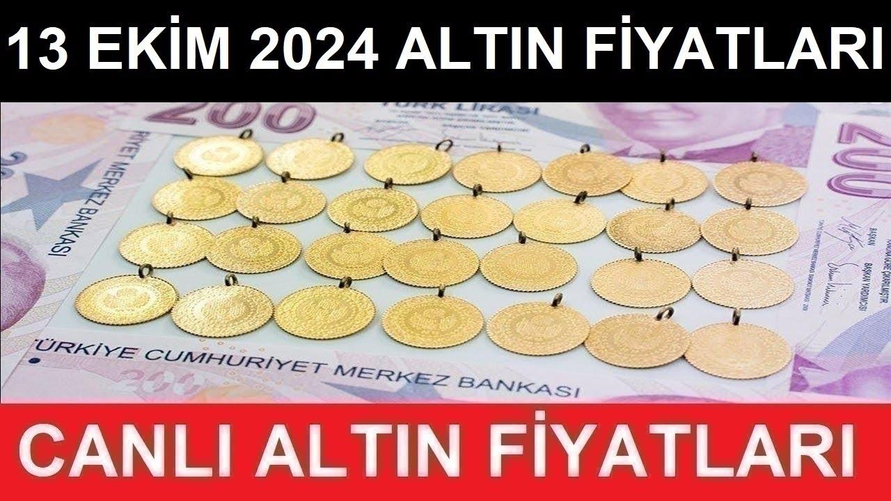 13 Ekim 2024 Altın Fiyatları: Çeyrek Altın Kaç TL?