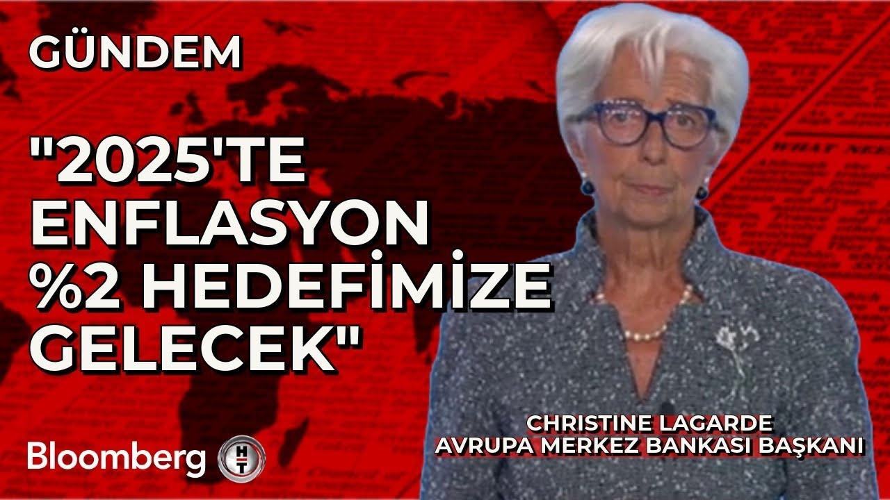 ECB: Enflasyon 2025'te %2'ye Düşecek, Faiz İndirimleri Devam Edecek