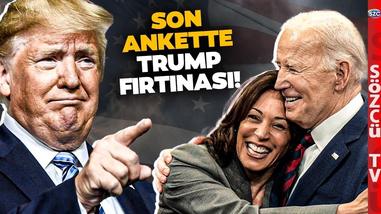 Trump ve Harris Baş Başa: Son Anket 2024 Seçiminde Heyecanı Artırıyor