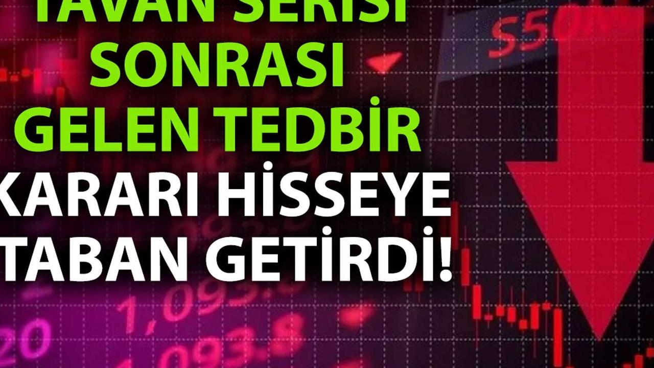 33 Hisseye Tedbir Şoku!