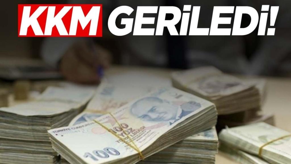 1,5 Trilyon TL'nin Altına İnen KKM: Düşüş Hızı Yatay Seyirde