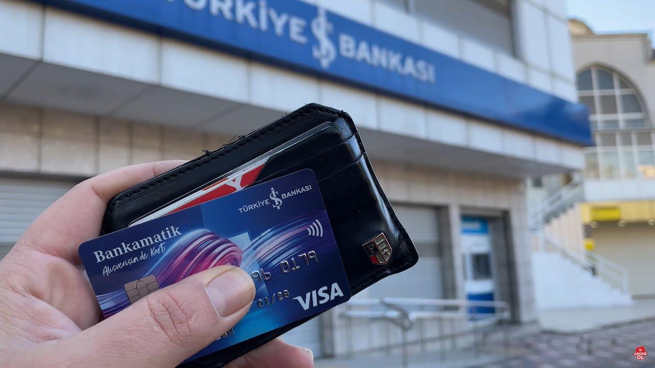 İş Bankası ATM'den günlük para çekme limiti