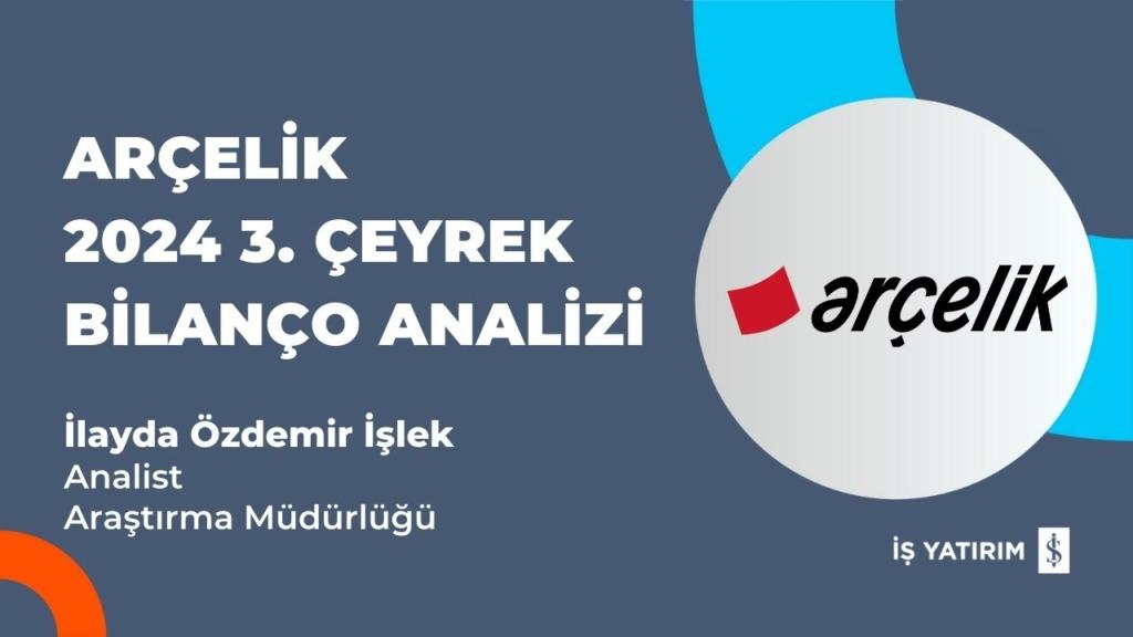 Arçelik'ten 2024 3. Çeyrekte 5 Milyar TL Zarar