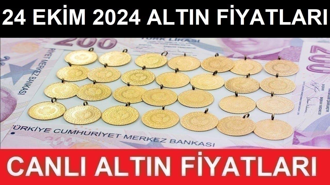 24 Ekim 2024 Altın Fiyatları: Gram, Çeyrek, Yarım ve Ons Altın Ne Kadar?