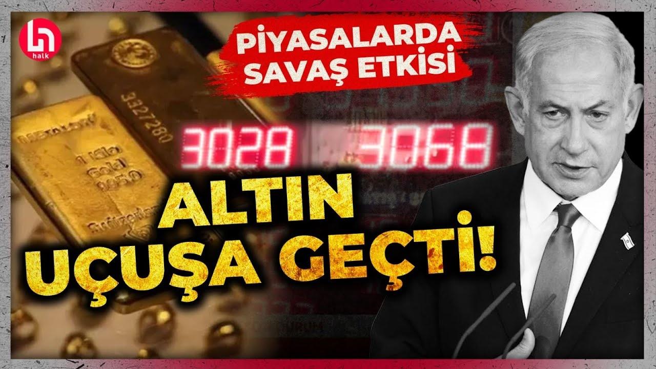 Altın Fiyatları İsrail'in İran Saldırısı Sonrası Geriledi