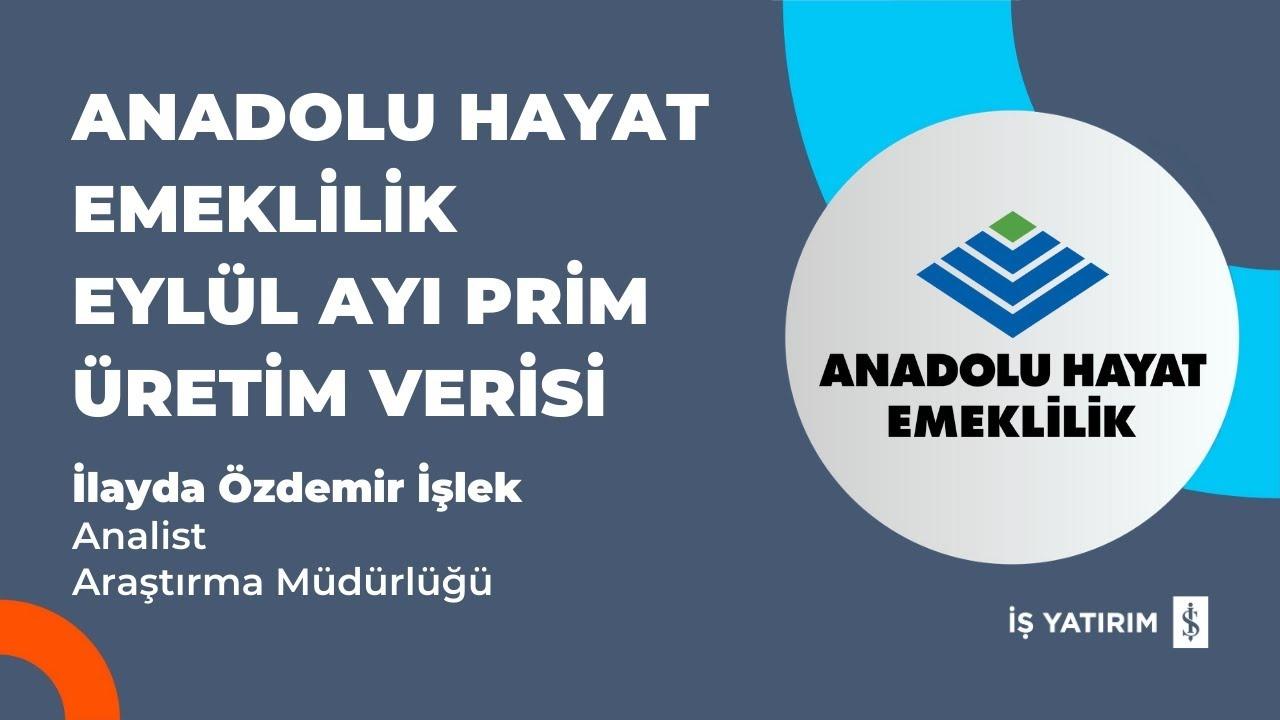 ANHYT, 10 Ayda 9,9 Milyar TL Prim Üretimi Açıkladı