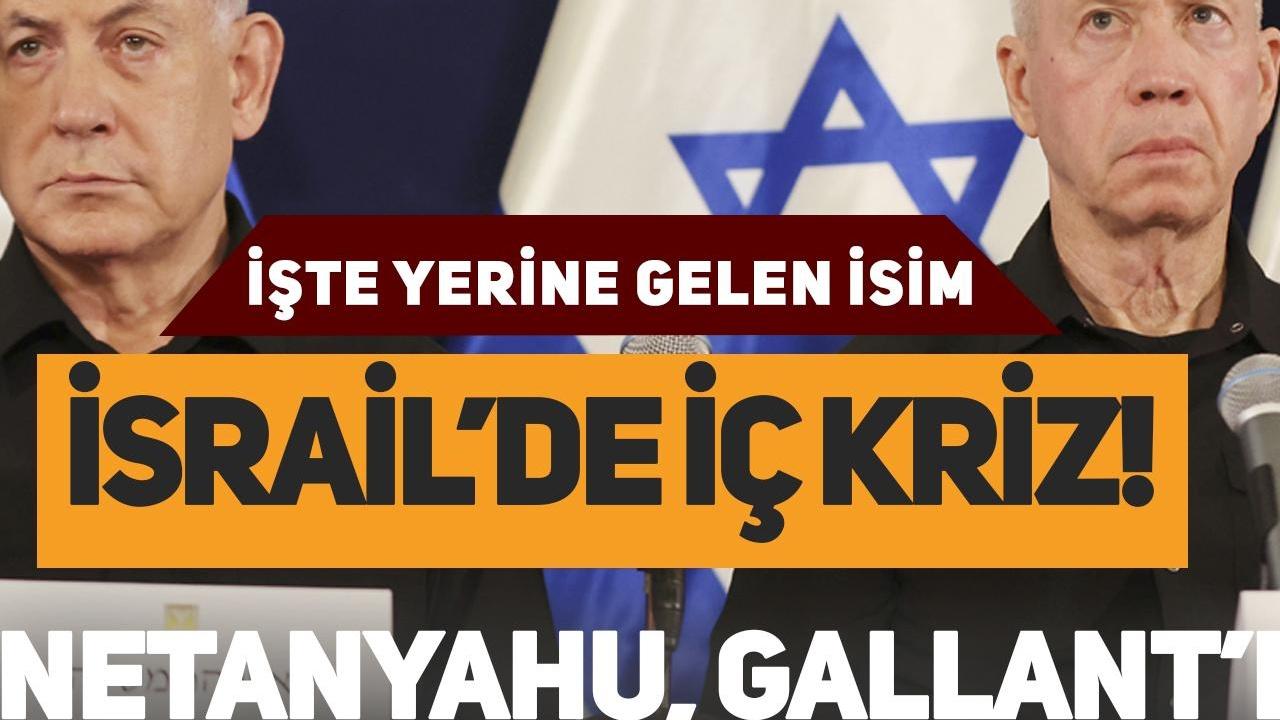 Netanyahu, Savunma Bakanı Galant'ı Görevden Aldı