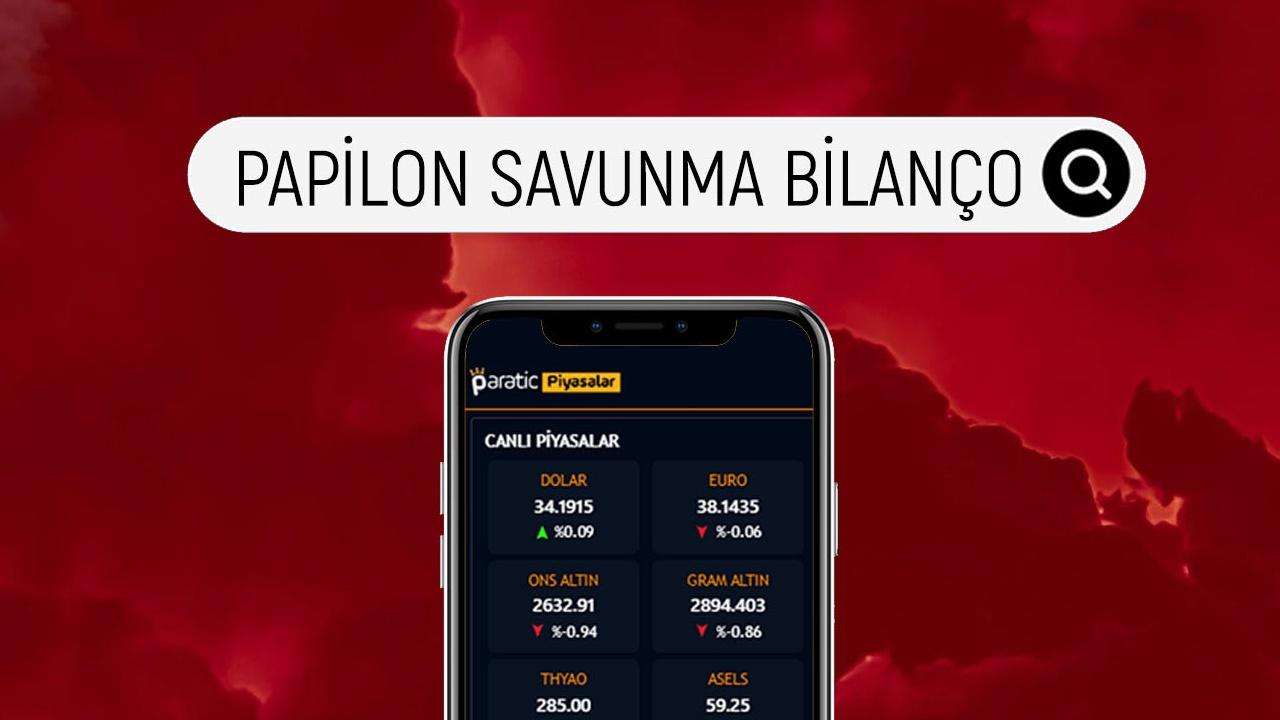 Papilon Savunma 2024'ün 3. Çeyreğinde 45.1 Milyon TL Zarar Açıkladı